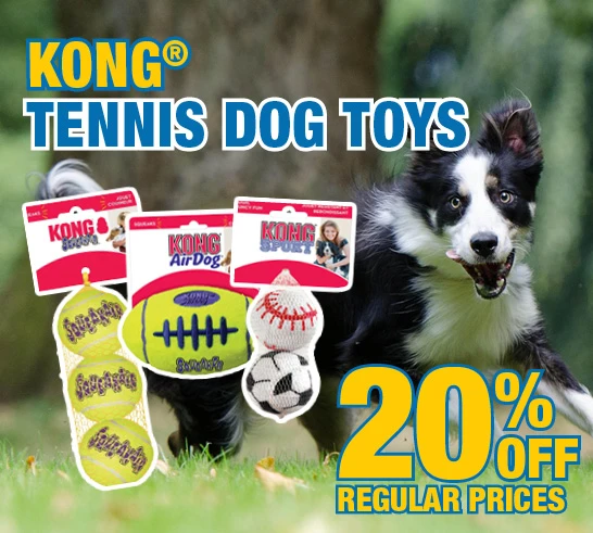 Kong Tennis Dog Toys 20% off