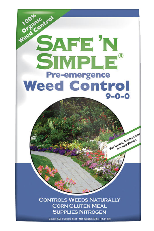 Blue Seal safe -n-simple pre-emergence weed control  product