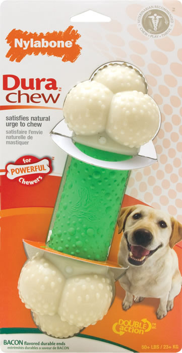 Nylabone DuraChew Peanut Butter Flavored Souper Dog Chew Toy - CountryMax