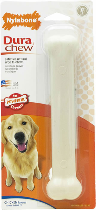 Nylabone DuraChew Peanut Butter Flavored Souper Dog Chew Toy - CountryMax