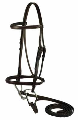 2023 BRIDLE POROSUS / TONGUE BK×LVA 新品 Gatsby Square Raised Bridle, Horse - CountryMax