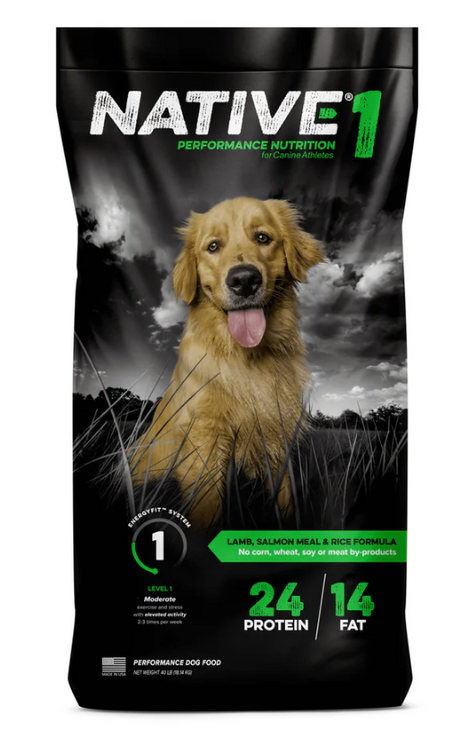 Kent Native Level Performance Dog Food 40 Pounds CountryMax
