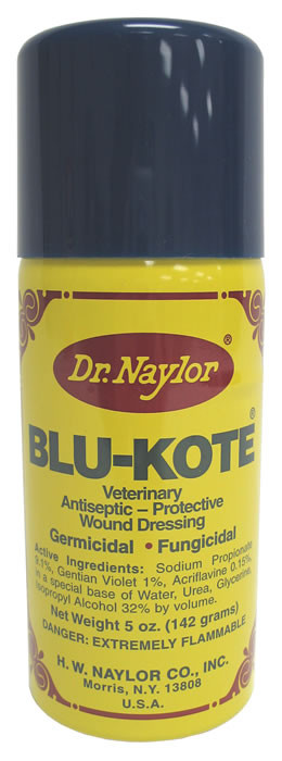 Dr. Naylor Blue Kote Aerosol, 5 Ounce - CountryMax Dr. Naylor Blue Kote Aerosol, 5 Ounce - CountryMax