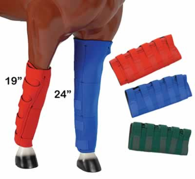 Neoprene Royal Blue Ice Boots for Horses, 24 - CountryMax