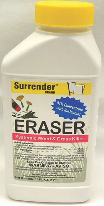 glyphosate herbicide weed killer LESCO Prosecutor Pro Non-Selective Herbicide
