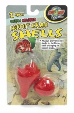 HERMIT SHELL おもちゃ Zoo Med Neon Colored Hermit Crab Shells, 2 Pack - CountryMax