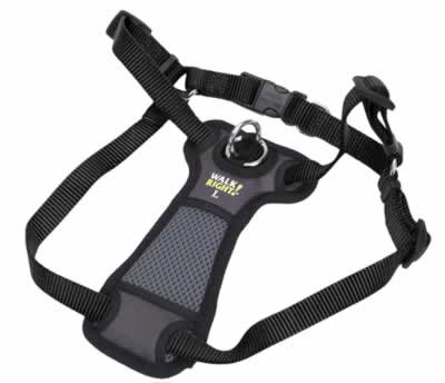 Coastal Pet Walk Right Padded Front Dog Harness Black - CountryMax