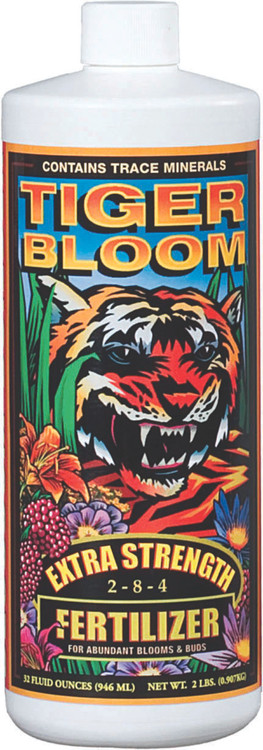 FoxFarm Tiger Bloom 2 - 8 - 4 Blossombuild Liquid Fertilizer FoxFarm Tiger Bloom 2 - 8 - 4 Blossombuild Liquid Fertilizer