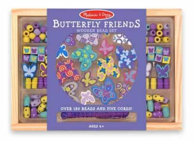 Melissa & Doug Wooden Bead Set-Sweet Hearts