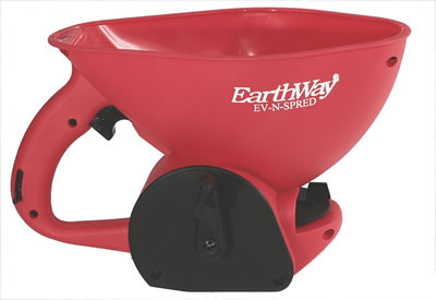 Earthway Ergonomic Hand Held Spreader, 1 Pound Hopper - CountryMax