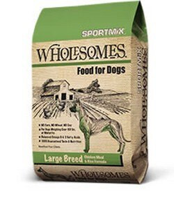 SPORTMiX Wholesomes Large Breed with Chicken Meal & Rice Formula 