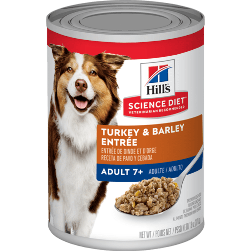 Hill's Science Diet Adult 7+ Turkey & Barley Entree Canned Dog