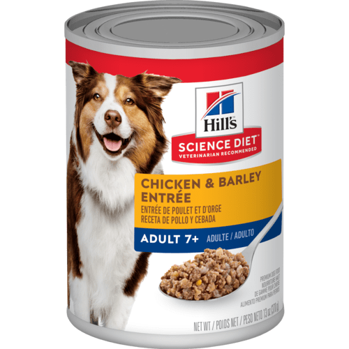Hill's Science Diet Adult 7+ Chicken & Barley Entree Canned Dog