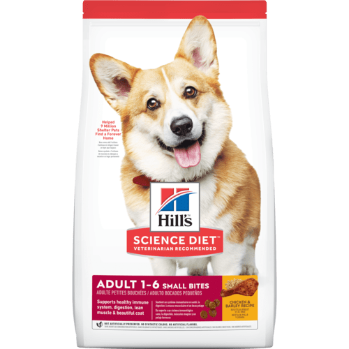 Hill's Science Diet Adult 1-6 Small Bites Chicken & Barley Dog