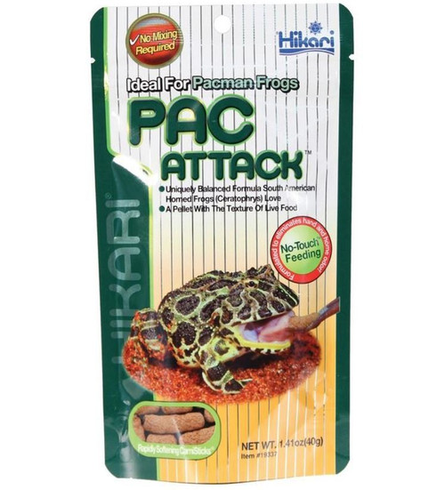 Hikari Pac Attack For Pacman Frogs 1.41oz - CountryMax