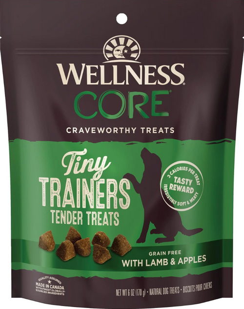 Wellness CORE Tiny Trainers Tender Lamb & Apple Dog Treats, 6oz