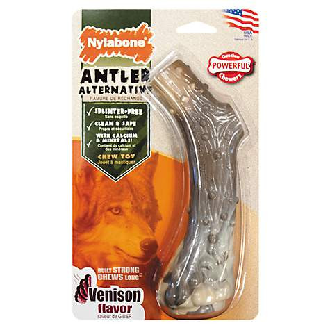 Nylabone DuraChew Venison Flavored Antler Dog Chew toy - CountryMax