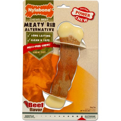 Nylabone DuraChew Peanut Butter Flavored Souper Dog Chew Toy - CountryMax