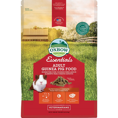 Oxbow Small Animal Essentials Adult Guinea Pig Food CountryMax