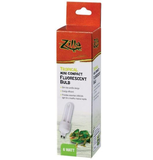 Zilla Mini Compact Fluorescent 6 Watt Bulb - CountryMax