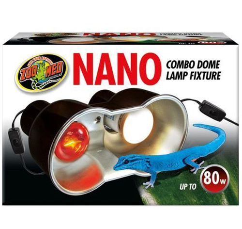 Zoo Med Nano Combo Dome Lamp Fixture 80 Watt - CountryMax