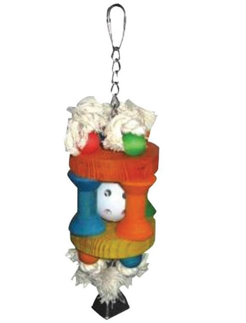 Happy Beaks Medium Rope Swing Preening Bird Toy - CountryMax