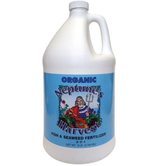 Neptune's Harvest Fish Seaweed Blend Fertilizer 2-3-1, 1 Gallon ...