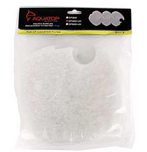 Aquatop UV White Replacement Coarse Filter Pads For CF400 3 Pack