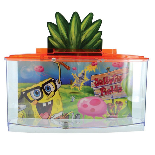 Penn-Plax 0.7 Gallon SpongeBob Betta Aquarium Kit - CountryMax