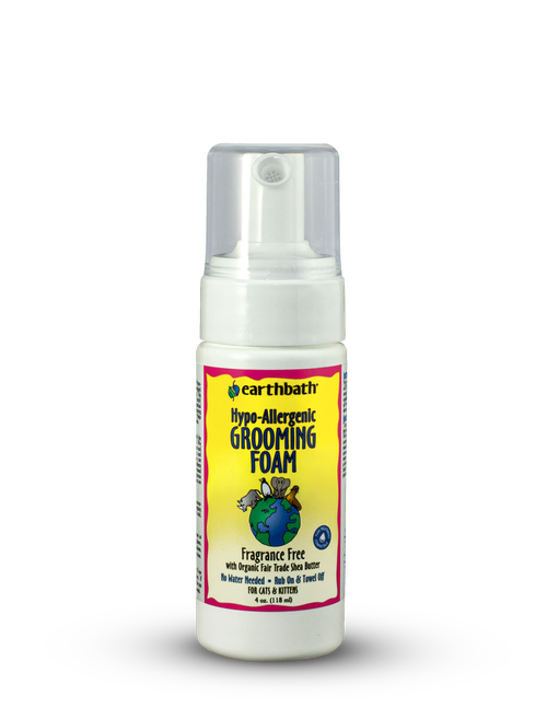 Earthbath Hypo-Allergenic Fragrance Free Waterless Grooming Foam