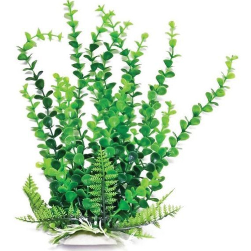 Aquatop Elodea Aquarium Plant With Weighted Base - Green - 12"