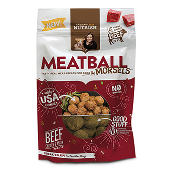 Rachael Ray Nutrish Beef, Chicken, & Bacon Meatball Morsels Dog ...