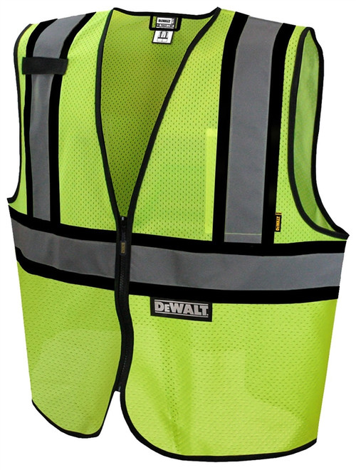 DeWalt Economical Safety Vest, Polyester, Green - CountryMax