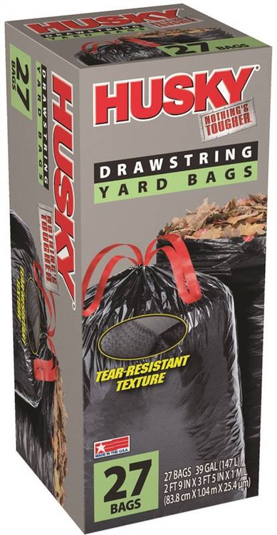 Husky Black Contractor Clean-Up Bags, 42 Gal., 20 Count - CountryMax