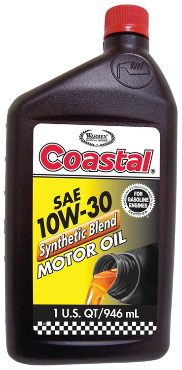 Coastal SAE 10W-30 Synthetic Blend Motor Oil, 1 Qt. - CountryMax