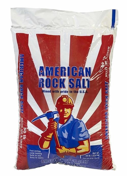 Halite Snow and Ice Melt Rock Salt, 50 Lbs. CountryMax