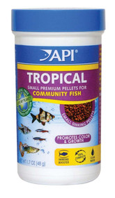 API Mini Tropical Premium Pellets, 1.7 Oz.