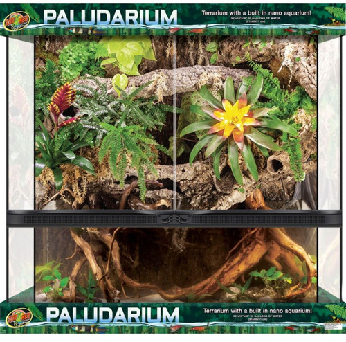 Zoo Med Paludarium Double Door Terrarium 20 Gal 36 X18 X36 Countrymax