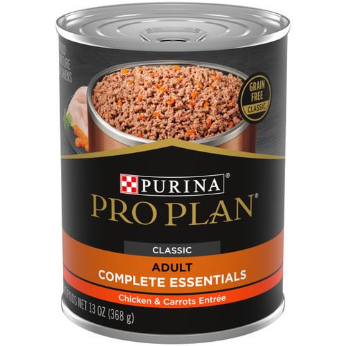 Purina Pro Plan Grain Free Classic Chicken & Carrots Canned Dog