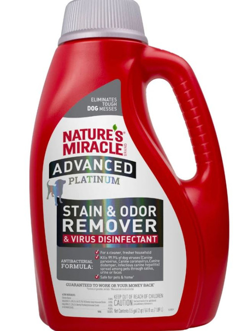 Nature's Miracle Advanced Stain & Odor Remover & Virus Disinfectant, 64