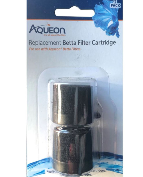 Aqueon Betta Filter Cartridges, 2 Pack