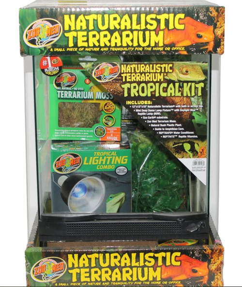 Zoo Med Naturalistic Terrarium Tropical Kit, 12x12x18
