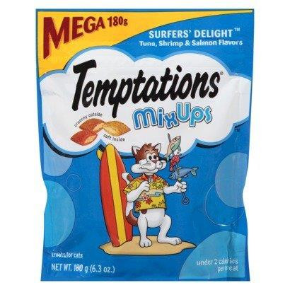 Temptations MixUps Surfer's Delight Crunchy & Soft Cat Treats