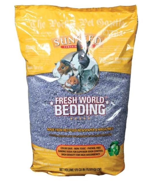 Sunseed Fresh World Bedding, Purple, 975 CI.