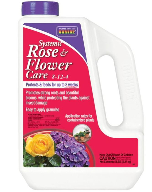 Bonide Systemic Rose & Flower Care, 5 Lbs.