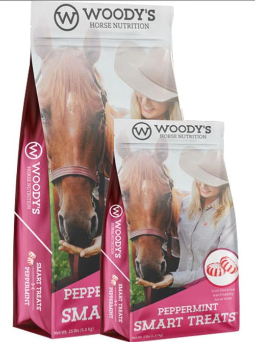Woody's Horse Nutrition Smart Treats, Peppermint