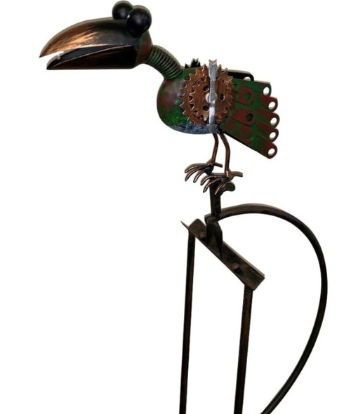 Esschert Design Metal Mechanical Bird Rocker