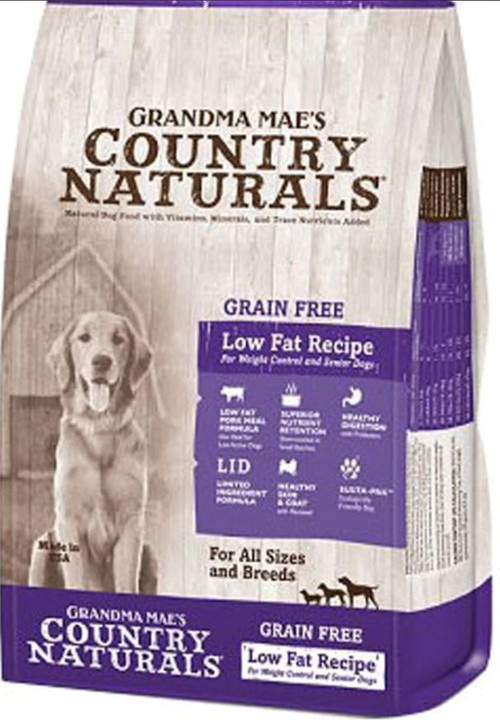Grandma Mae's Country Naturals Grain Free Low Fat Dry Dog Food