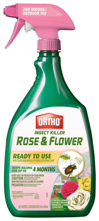 Ortho Rose & Flower Ready To Use Insect Killer, 24 Oz.