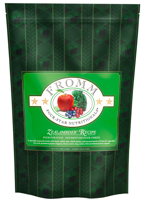 Fromm 4-Star Zealambder Dog Food, 12lb. Bag